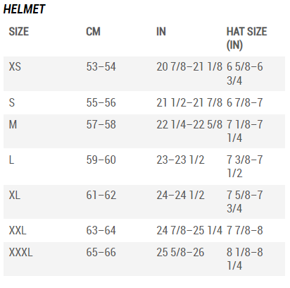 Size guide